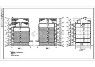 某地五层砖混结构住宅建筑设计施工图